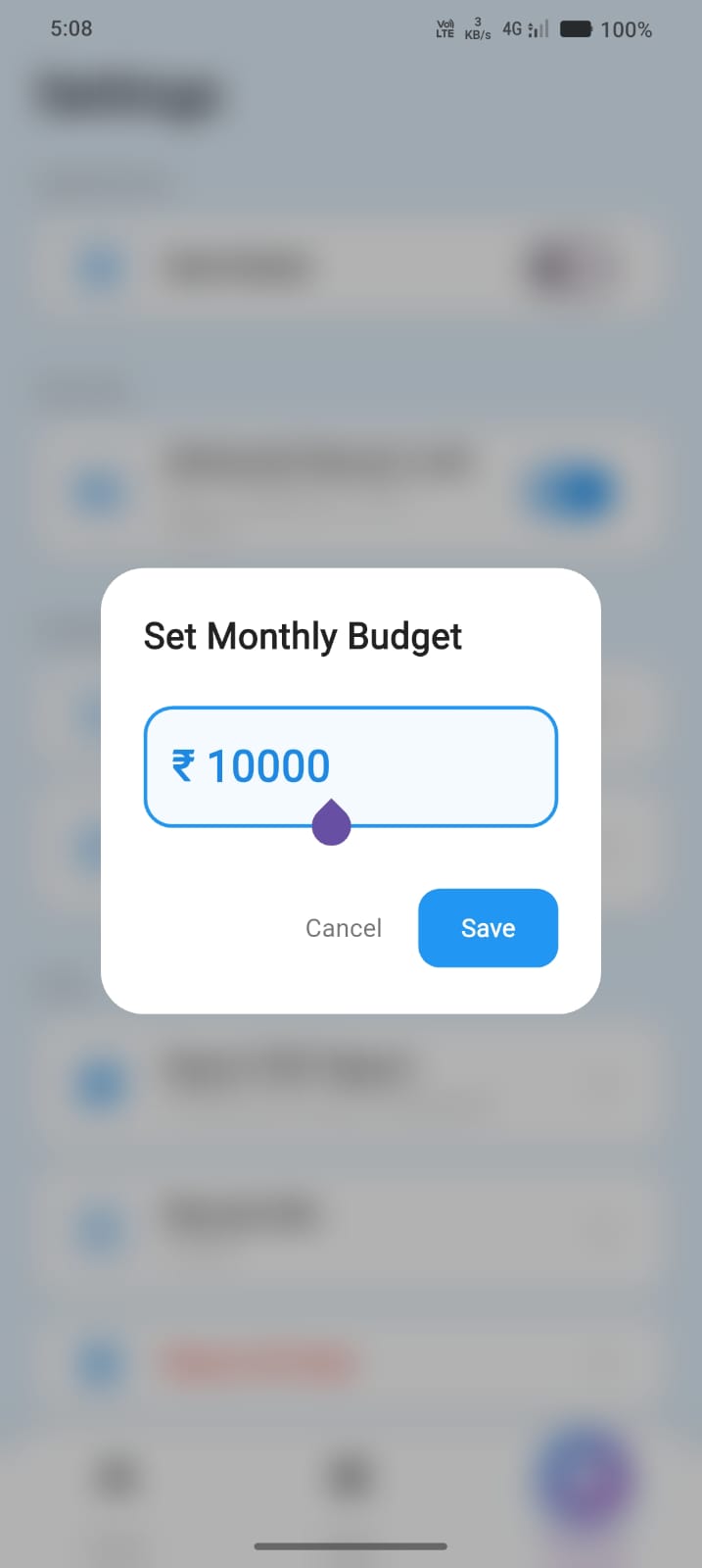 Monthly Budget